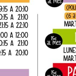 ACTIVIDADES DEPORTIVAS MUNICIPALES 2018/2019