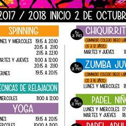 Actividades Deportivas Municipales 2017-2018